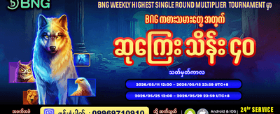 အပတ်စဉ် အမြင့်ဆုံးဆုကြေးများ banner